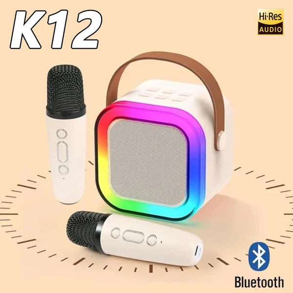 PartyVoice Portable Bluetooth Karaoke Hub
